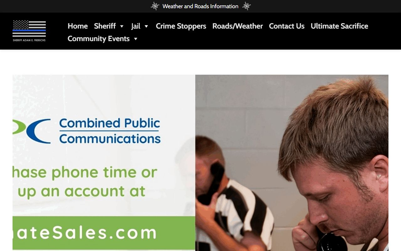 Cheyenne County Jail inmate phone video email and commissary information